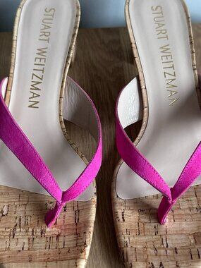 STUART WEITZMAN Women's Sandal Heels Pink